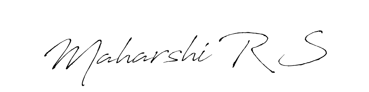 Best and Professional Signature Style for Maharshi R S. Antro_Vectra Best Signature Style Collection. Maharshi R S signature style 6 images and pictures png