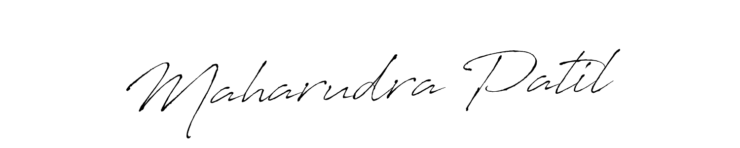 How to make Maharudra Patil signature? Antro_Vectra is a professional autograph style. Create handwritten signature for Maharudra Patil name. Maharudra Patil signature style 6 images and pictures png