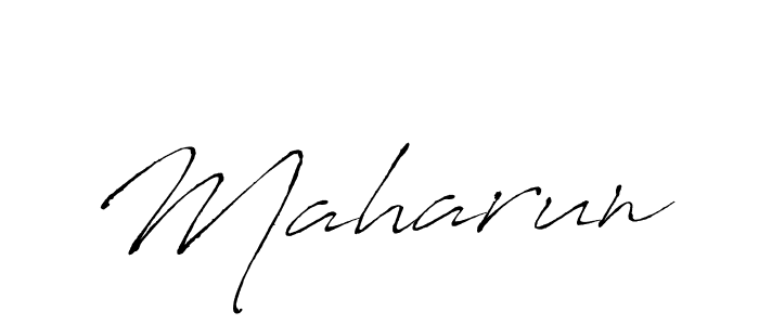 The best way (Antro_Vectra) to make a short signature is to pick only two or three words in your name. The name Maharun include a total of six letters. For converting this name. Maharun signature style 6 images and pictures png