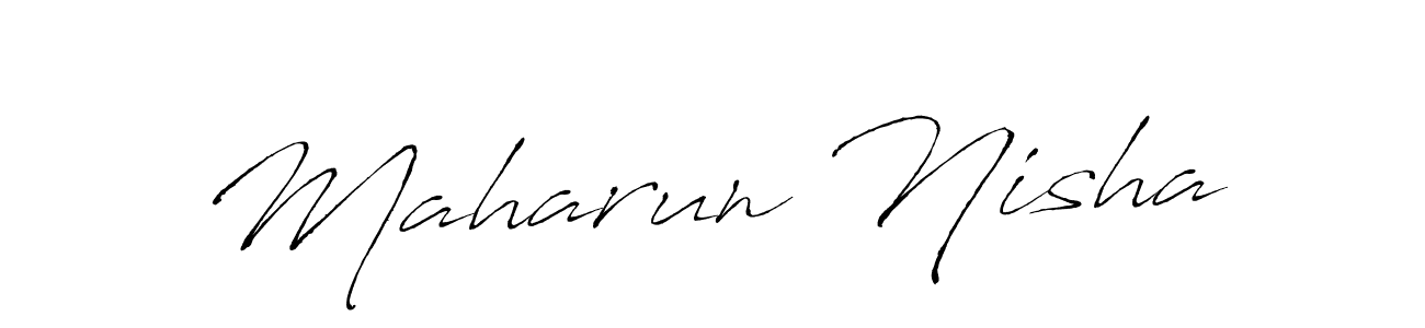 Once you've used our free online signature maker to create your best signature Antro_Vectra style, it's time to enjoy all of the benefits that Maharun Nisha name signing documents. Maharun Nisha signature style 6 images and pictures png
