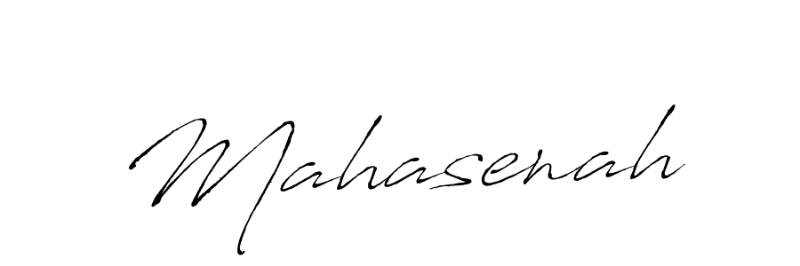 How to make Mahasenah signature? Antro_Vectra is a professional autograph style. Create handwritten signature for Mahasenah name. Mahasenah signature style 6 images and pictures png