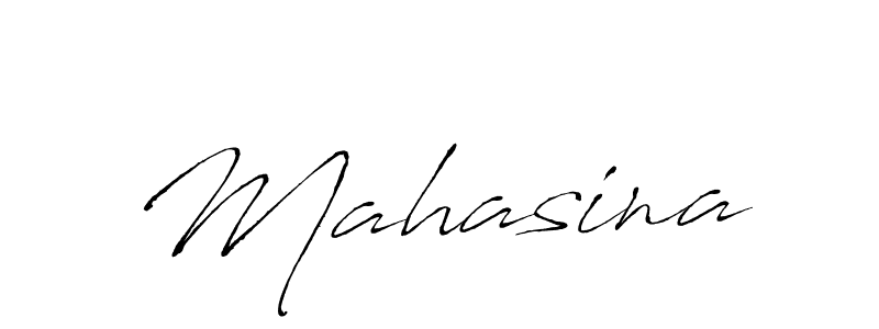 Create a beautiful signature design for name Mahasina. With this signature (Antro_Vectra) fonts, you can make a handwritten signature for free. Mahasina signature style 6 images and pictures png