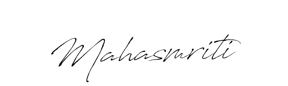 You can use this online signature creator to create a handwritten signature for the name Mahasmriti. This is the best online autograph maker. Mahasmriti signature style 6 images and pictures png