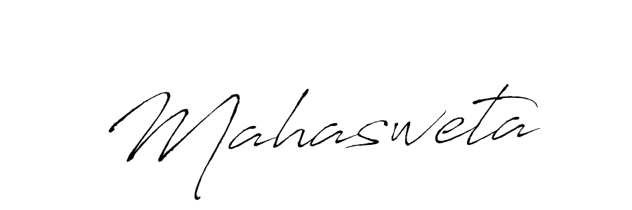 Create a beautiful signature design for name Mahasweta. With this signature (Antro_Vectra) fonts, you can make a handwritten signature for free. Mahasweta signature style 6 images and pictures png
