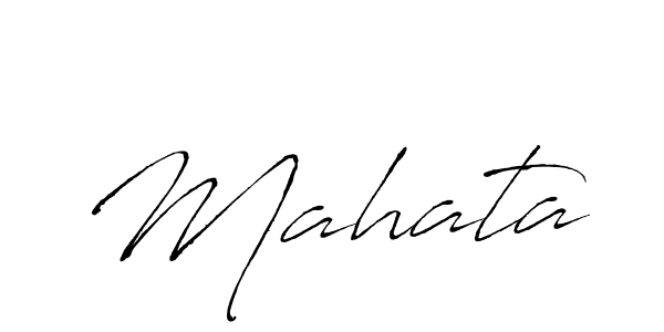 How to make Mahata signature? Antro_Vectra is a professional autograph style. Create handwritten signature for Mahata name. Mahata signature style 6 images and pictures png