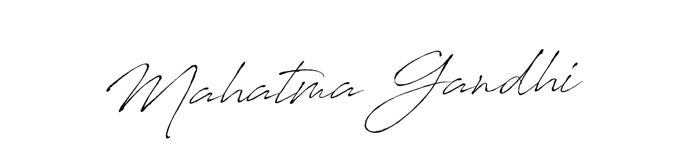 How to make Mahatma Gandhi signature? Antro_Vectra is a professional autograph style. Create handwritten signature for Mahatma Gandhi name. Mahatma Gandhi signature style 6 images and pictures png