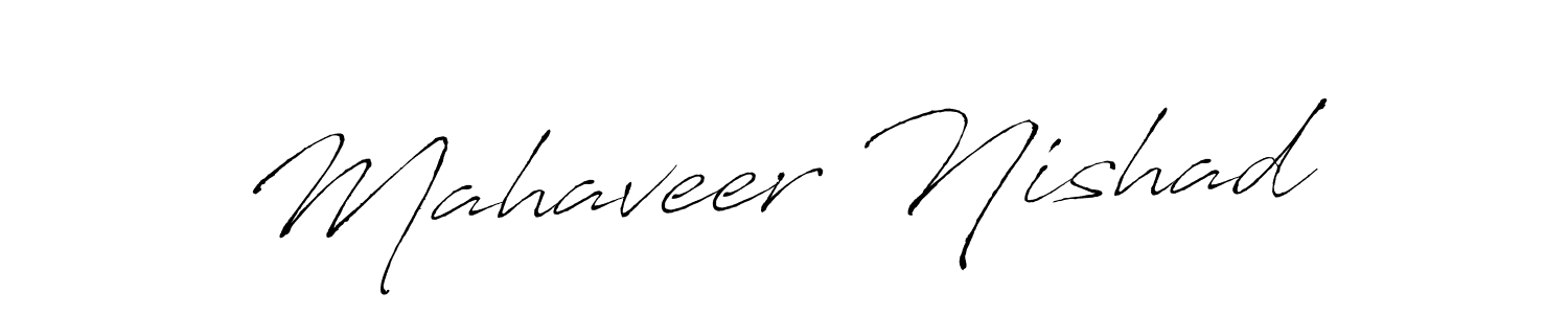 Also You can easily find your signature by using the search form. We will create Mahaveer Nishad name handwritten signature images for you free of cost using Antro_Vectra sign style. Mahaveer Nishad signature style 6 images and pictures png