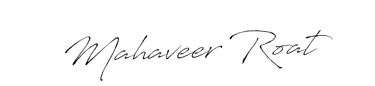 Use a signature maker to create a handwritten signature online. With this signature software, you can design (Antro_Vectra) your own signature for name Mahaveer Roat. Mahaveer Roat signature style 6 images and pictures png