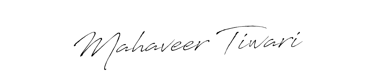 You should practise on your own different ways (Antro_Vectra) to write your name (Mahaveer Tiwari) in signature. don't let someone else do it for you. Mahaveer Tiwari signature style 6 images and pictures png