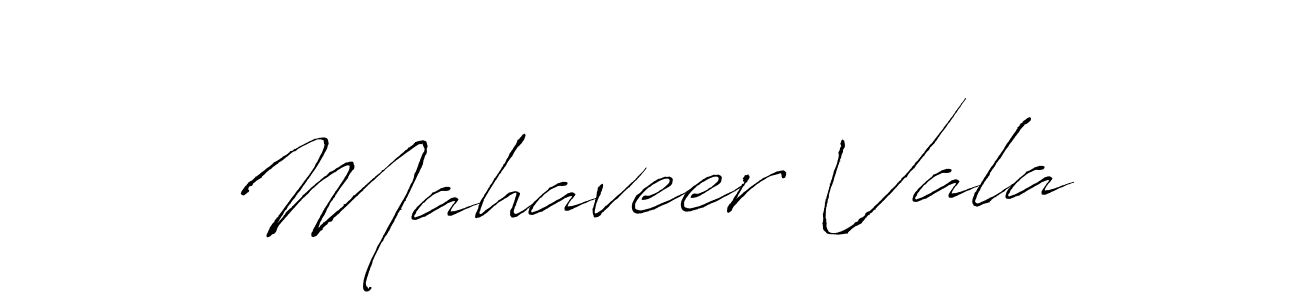 How to make Mahaveer Vala name signature. Use Antro_Vectra style for creating short signs online. This is the latest handwritten sign. Mahaveer Vala signature style 6 images and pictures png