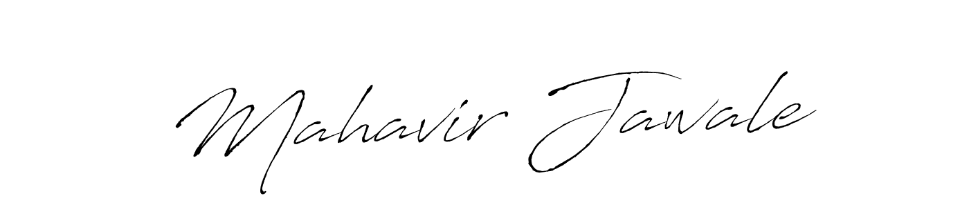 Create a beautiful signature design for name Mahavir Jawale. With this signature (Antro_Vectra) fonts, you can make a handwritten signature for free. Mahavir Jawale signature style 6 images and pictures png