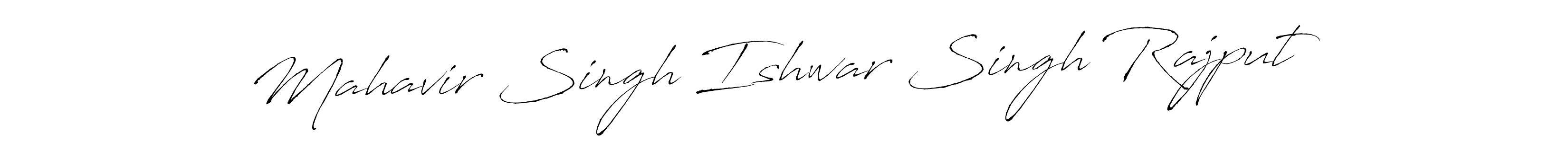 You should practise on your own different ways (Antro_Vectra) to write your name (Mahavir Singh Ishwar Singh Rajput) in signature. don't let someone else do it for you. Mahavir Singh Ishwar Singh Rajput signature style 6 images and pictures png