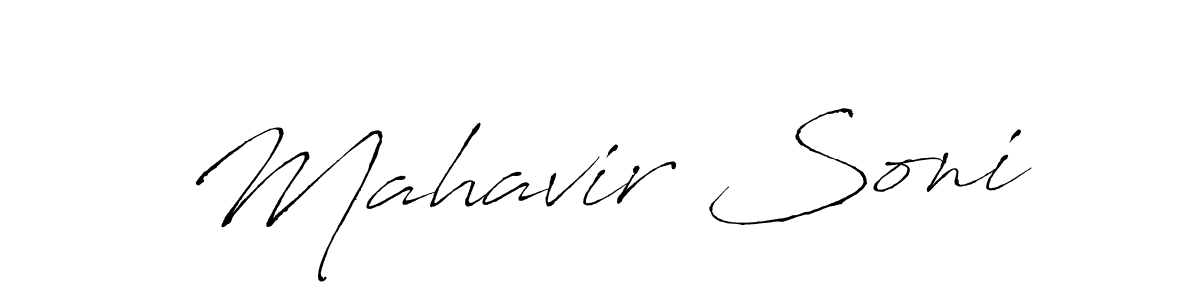 Make a beautiful signature design for name Mahavir Soni. Use this online signature maker to create a handwritten signature for free. Mahavir Soni signature style 6 images and pictures png