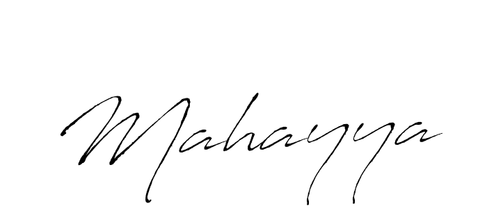 You should practise on your own different ways (Antro_Vectra) to write your name (Mahayya) in signature. don't let someone else do it for you. Mahayya signature style 6 images and pictures png