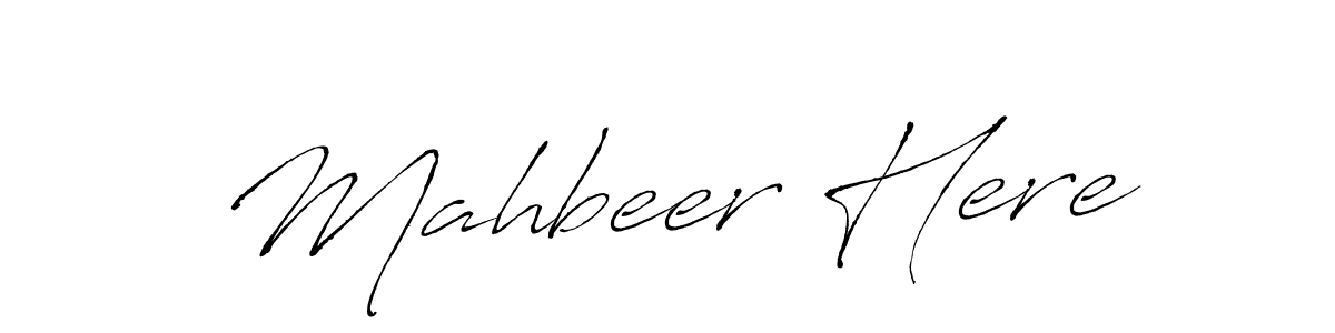 Also we have Mahbeer Here name is the best signature style. Create professional handwritten signature collection using Antro_Vectra autograph style. Mahbeer Here signature style 6 images and pictures png