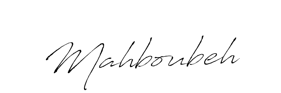 Use a signature maker to create a handwritten signature online. With this signature software, you can design (Antro_Vectra) your own signature for name Mahboubeh. Mahboubeh signature style 6 images and pictures png