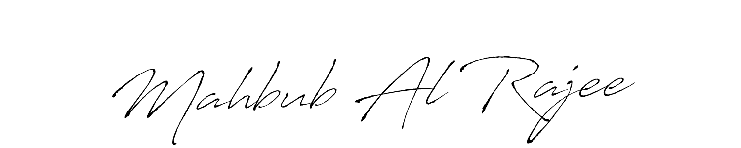 Design your own signature with our free online signature maker. With this signature software, you can create a handwritten (Antro_Vectra) signature for name Mahbub Al Rajee. Mahbub Al Rajee signature style 6 images and pictures png