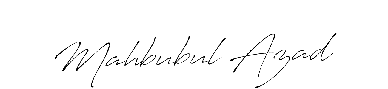 Make a beautiful signature design for name Mahbubul Azad. Use this online signature maker to create a handwritten signature for free. Mahbubul Azad signature style 6 images and pictures png