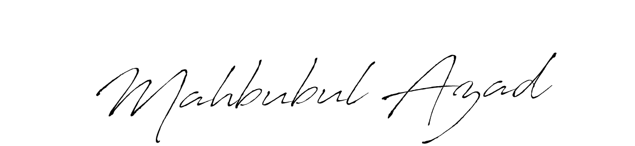 Make a beautiful signature design for name Mahbubul Azad. Use this online signature maker to create a handwritten signature for free. Mahbubul Azad signature style 6 images and pictures png