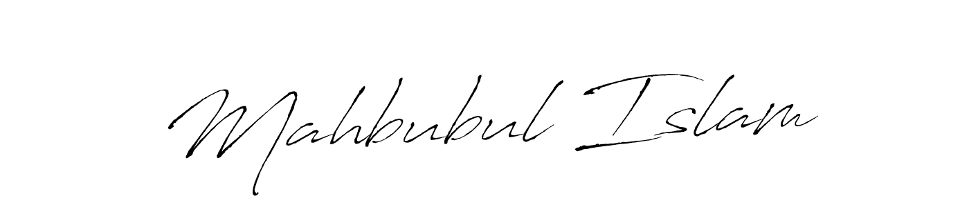 Antro_Vectra is a professional signature style that is perfect for those who want to add a touch of class to their signature. It is also a great choice for those who want to make their signature more unique. Get Mahbubul Islam name to fancy signature for free. Mahbubul Islam signature style 6 images and pictures png