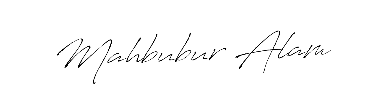 How to make Mahbubur Alam signature? Antro_Vectra is a professional autograph style. Create handwritten signature for Mahbubur Alam name. Mahbubur Alam signature style 6 images and pictures png