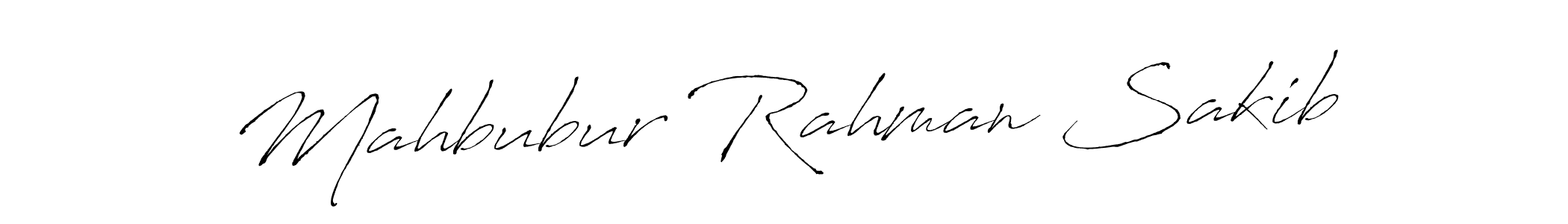 Use a signature maker to create a handwritten signature online. With this signature software, you can design (Antro_Vectra) your own signature for name Mahbubur Rahman Sakib. Mahbubur Rahman Sakib signature style 6 images and pictures png