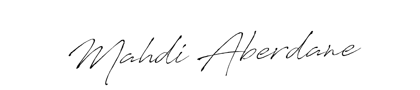 Also we have Mahdi Aberdane name is the best signature style. Create professional handwritten signature collection using Antro_Vectra autograph style. Mahdi Aberdane signature style 6 images and pictures png