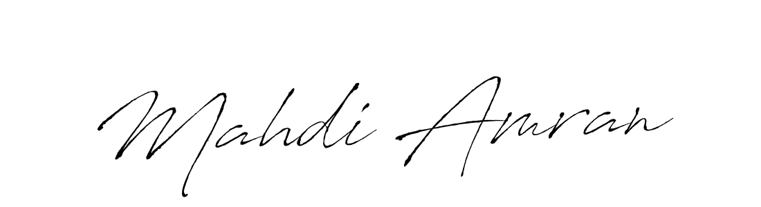 Design your own signature with our free online signature maker. With this signature software, you can create a handwritten (Antro_Vectra) signature for name Mahdi Amran. Mahdi Amran signature style 6 images and pictures png