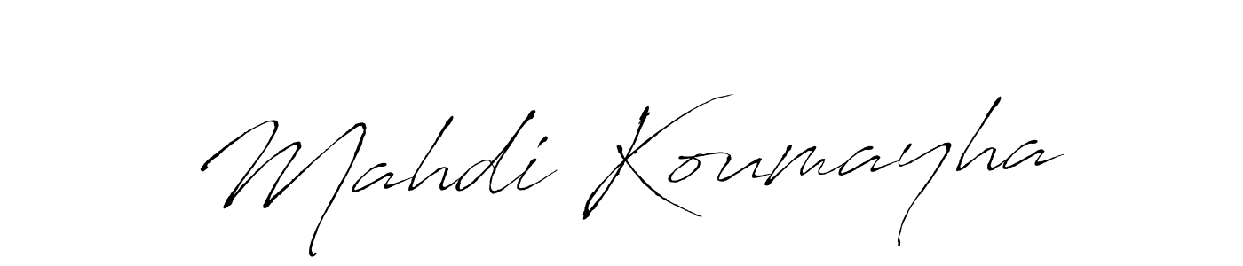 How to Draw Mahdi Koumayha signature style? Antro_Vectra is a latest design signature styles for name Mahdi Koumayha. Mahdi Koumayha signature style 6 images and pictures png