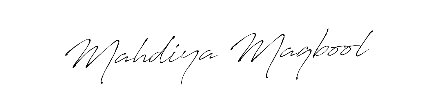 if you are searching for the best signature style for your name Mahdiya Maqbool. so please give up your signature search. here we have designed multiple signature styles  using Antro_Vectra. Mahdiya Maqbool signature style 6 images and pictures png