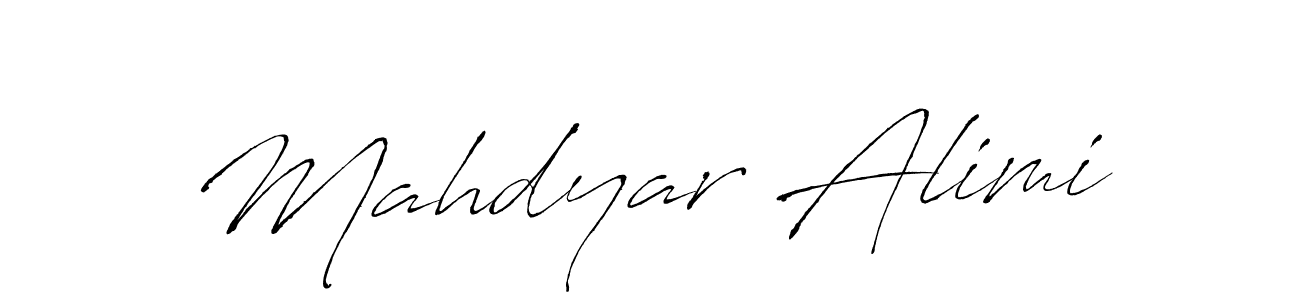 Also we have Mahdyar Alimi name is the best signature style. Create professional handwritten signature collection using Antro_Vectra autograph style. Mahdyar Alimi signature style 6 images and pictures png