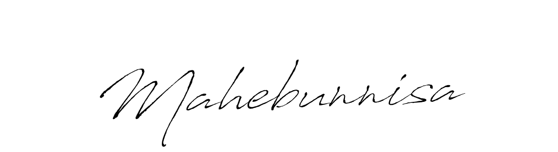 You should practise on your own different ways (Antro_Vectra) to write your name (Mahebunnisa) in signature. don't let someone else do it for you. Mahebunnisa signature style 6 images and pictures png