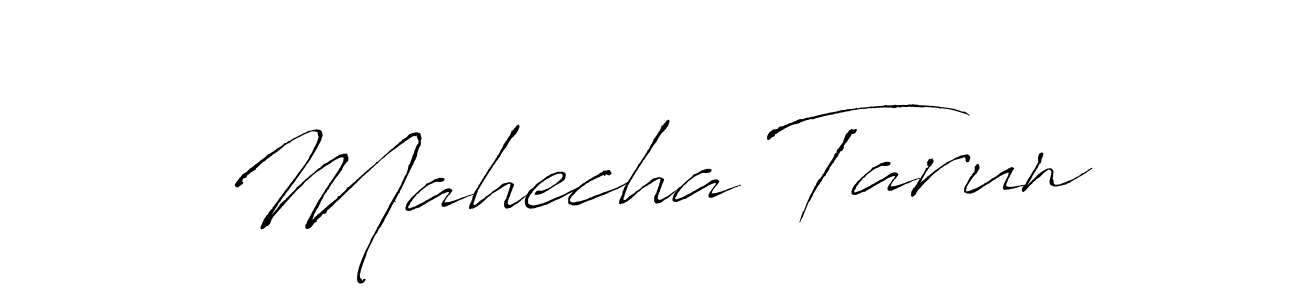How to make Mahecha Tarun signature? Antro_Vectra is a professional autograph style. Create handwritten signature for Mahecha Tarun name. Mahecha Tarun signature style 6 images and pictures png