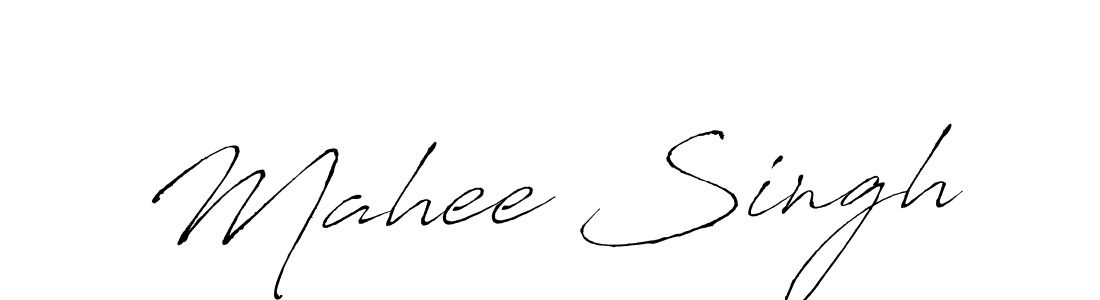 Also You can easily find your signature by using the search form. We will create Mahee Singh name handwritten signature images for you free of cost using Antro_Vectra sign style. Mahee Singh signature style 6 images and pictures png