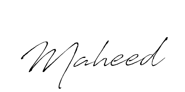 Maheed stylish signature style. Best Handwritten Sign (Antro_Vectra) for my name. Handwritten Signature Collection Ideas for my name Maheed. Maheed signature style 6 images and pictures png