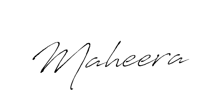 Design your own signature with our free online signature maker. With this signature software, you can create a handwritten (Antro_Vectra) signature for name Maheera. Maheera signature style 6 images and pictures png
