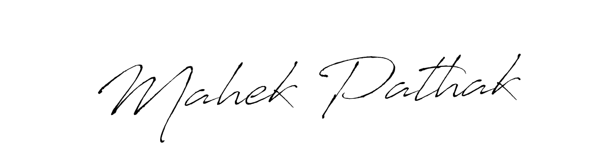 This is the best signature style for the Mahek Pathak name. Also you like these signature font (Antro_Vectra). Mix name signature. Mahek Pathak signature style 6 images and pictures png