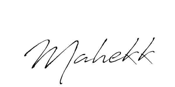 Antro_Vectra is a professional signature style that is perfect for those who want to add a touch of class to their signature. It is also a great choice for those who want to make their signature more unique. Get Mahekk name to fancy signature for free. Mahekk signature style 6 images and pictures png