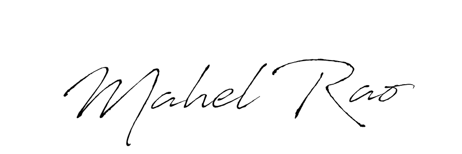 Also we have Mahel Rao name is the best signature style. Create professional handwritten signature collection using Antro_Vectra autograph style. Mahel Rao signature style 6 images and pictures png