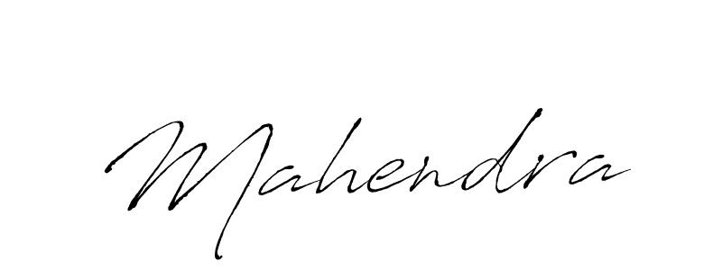 Make a beautiful signature design for name Mahendra. With this signature (Antro_Vectra) style, you can create a handwritten signature for free. Mahendra signature style 6 images and pictures png