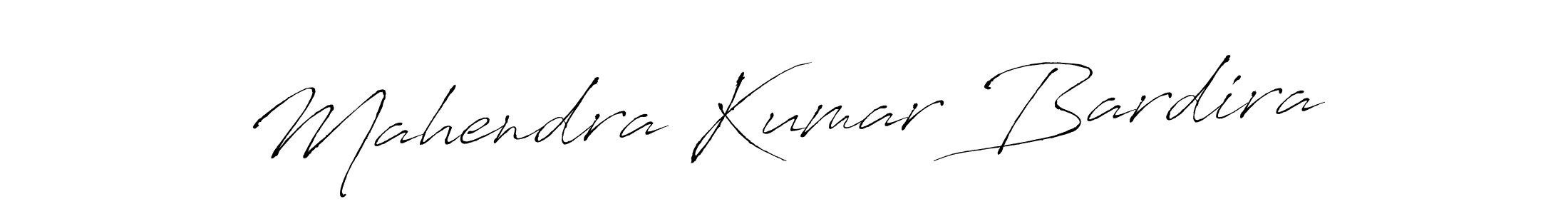 How to make Mahendra Kumar Bardira signature? Antro_Vectra is a professional autograph style. Create handwritten signature for Mahendra Kumar Bardira name. Mahendra Kumar Bardira signature style 6 images and pictures png