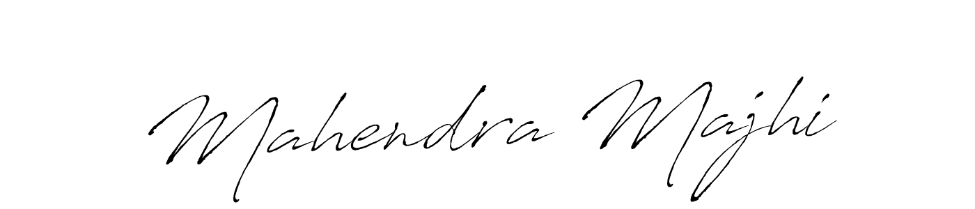 Mahendra Majhi stylish signature style. Best Handwritten Sign (Antro_Vectra) for my name. Handwritten Signature Collection Ideas for my name Mahendra Majhi. Mahendra Majhi signature style 6 images and pictures png