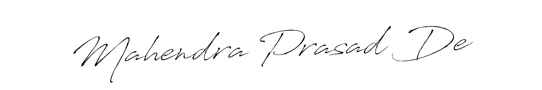 You should practise on your own different ways (Antro_Vectra) to write your name (Mahendra Prasad De) in signature. don't let someone else do it for you. Mahendra Prasad De signature style 6 images and pictures png