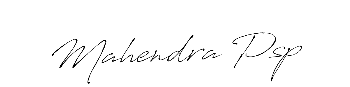 Mahendra Psp stylish signature style. Best Handwritten Sign (Antro_Vectra) for my name. Handwritten Signature Collection Ideas for my name Mahendra Psp. Mahendra Psp signature style 6 images and pictures png