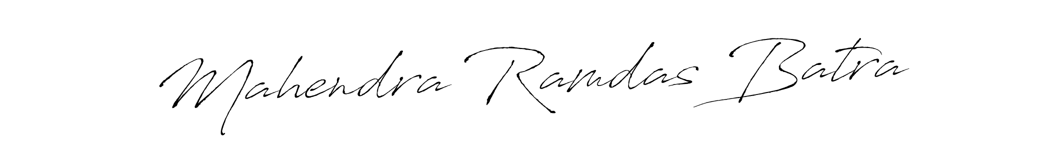 Make a beautiful signature design for name Mahendra Ramdas Batra. With this signature (Antro_Vectra) style, you can create a handwritten signature for free. Mahendra Ramdas Batra signature style 6 images and pictures png