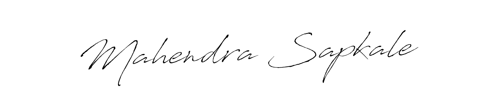Make a beautiful signature design for name Mahendra Sapkale. With this signature (Antro_Vectra) style, you can create a handwritten signature for free. Mahendra Sapkale signature style 6 images and pictures png