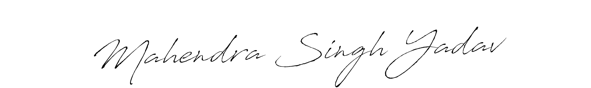 Antro_Vectra is a professional signature style that is perfect for those who want to add a touch of class to their signature. It is also a great choice for those who want to make their signature more unique. Get Mahendra Singh Yadav name to fancy signature for free. Mahendra Singh Yadav signature style 6 images and pictures png