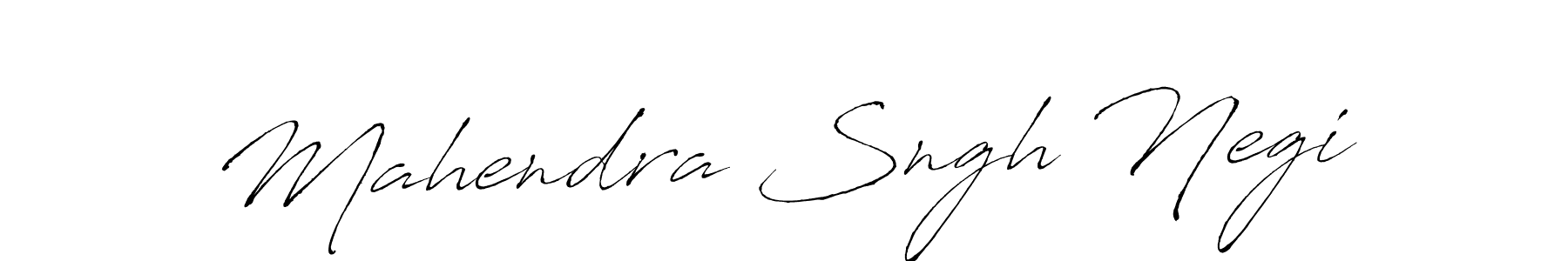 The best way (Antro_Vectra) to make a short signature is to pick only two or three words in your name. The name Mahendra Sngh Negi include a total of six letters. For converting this name. Mahendra Sngh Negi signature style 6 images and pictures png