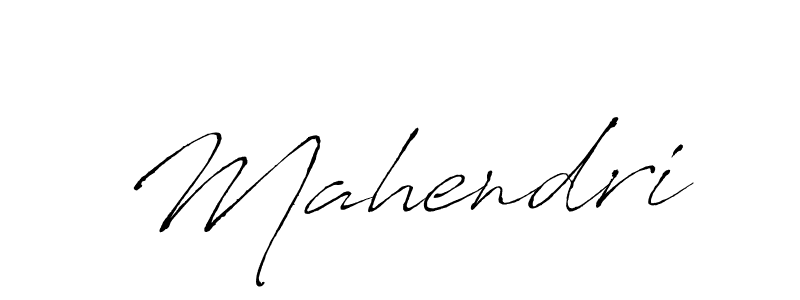 Mahendri stylish signature style. Best Handwritten Sign (Antro_Vectra) for my name. Handwritten Signature Collection Ideas for my name Mahendri. Mahendri signature style 6 images and pictures png