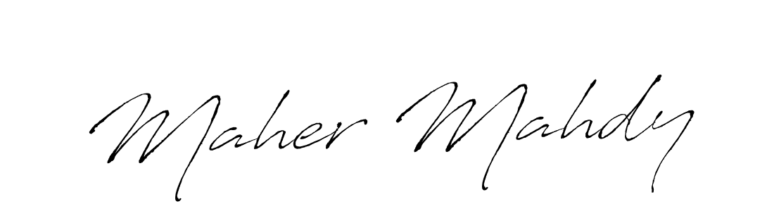 This is the best signature style for the Maher Mahdy name. Also you like these signature font (Antro_Vectra). Mix name signature. Maher Mahdy signature style 6 images and pictures png